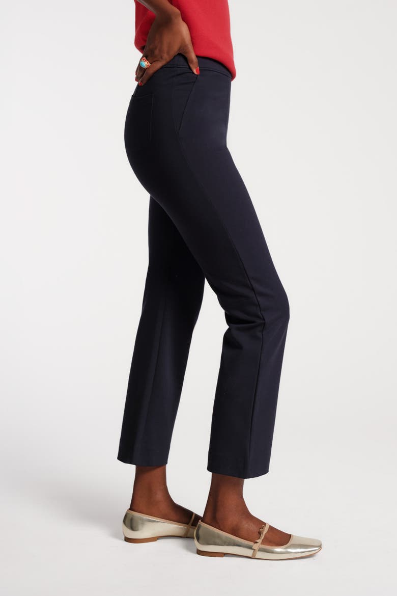 Wonder Pant Solid Stretch, Alternate, color, Navy