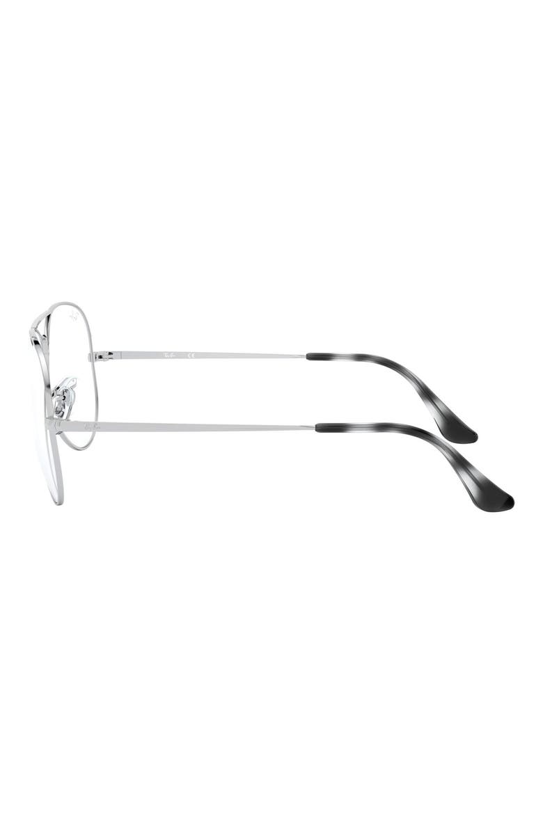 58mm Optical Glasses, Alternate, color, SILVER