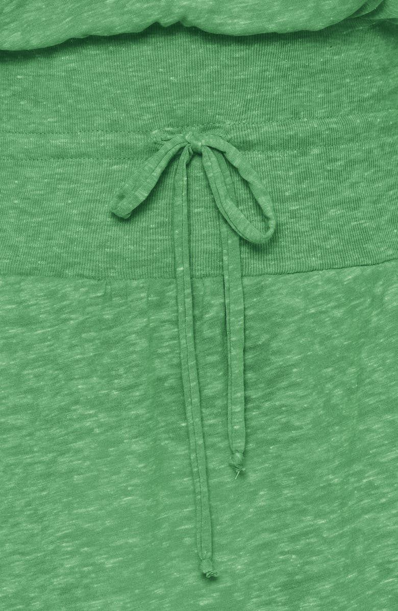 Becca Beach Date Burnout Cover-Up Dress, Alternate, color, Emerald