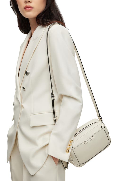 Hugo Boss Boss Ivy Crossbody Bag In White