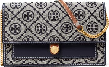 Tory Burch T Monogram Wallet on a Chain | Nordstrom