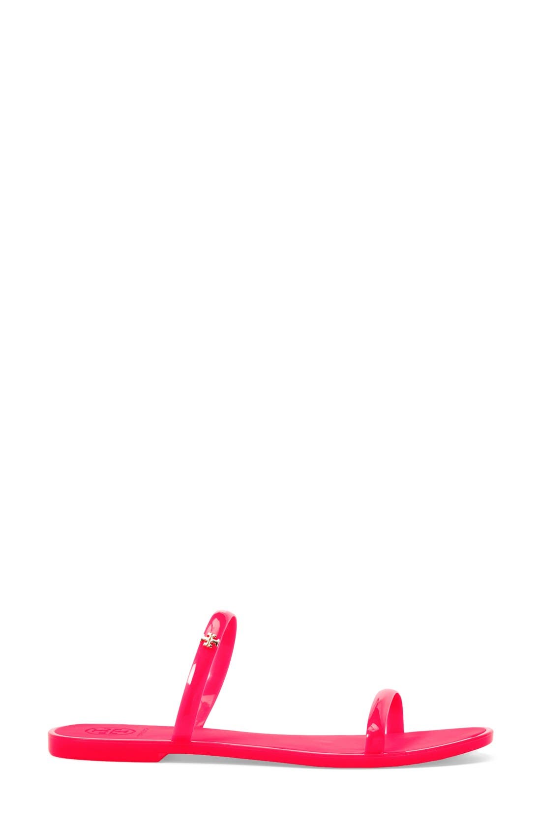 Jelly Sandal, Alternate, color, FLUO PINK