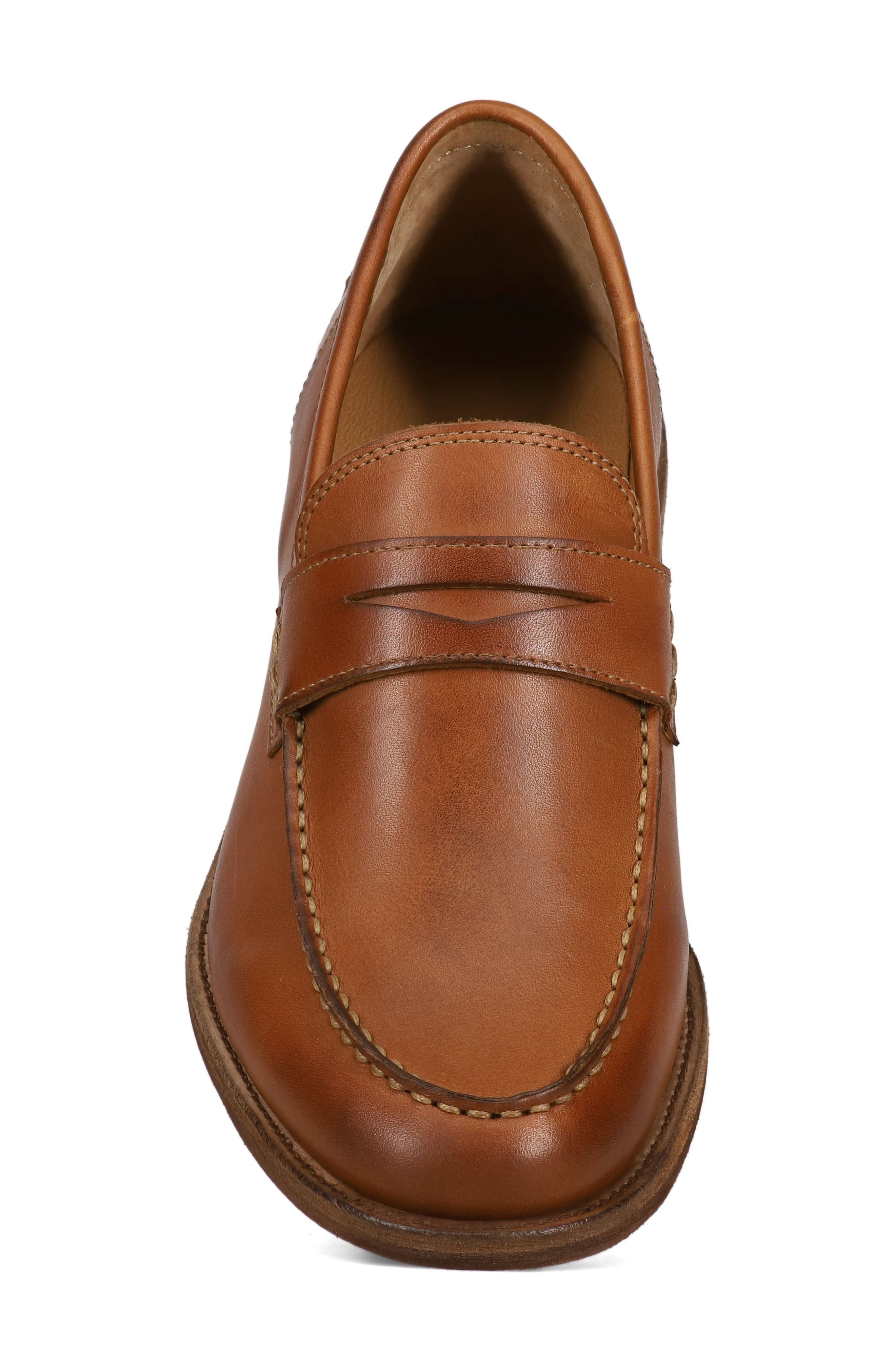 Tyler Flex Penny Loafer, Alternate, color, CARAMEL