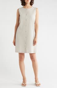 Eileen Fisher Longline Stretch Organic Cotton Vest