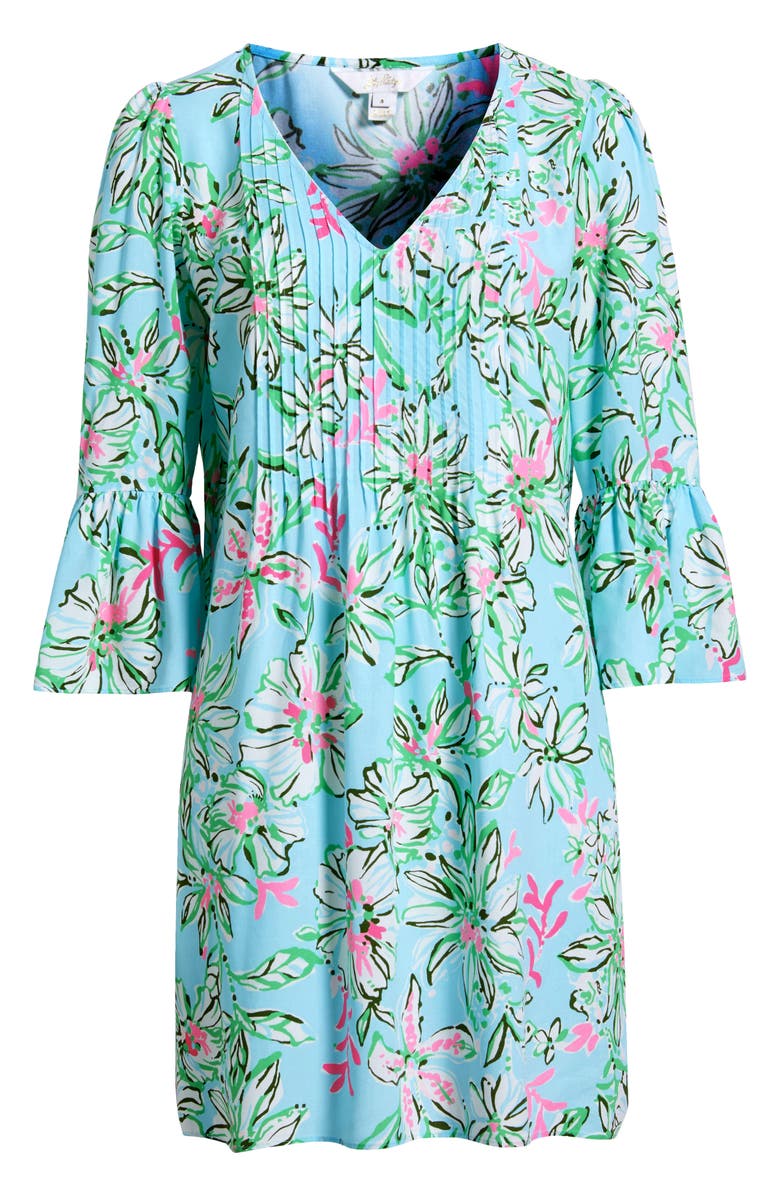 Lilly Pulitzer<sup>®</sup> Danika Floral Minidress, Alternate, color, Multi Sun Of A Bun
