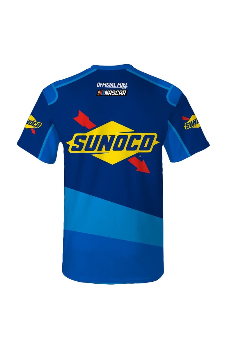 CHECKERED FLAG Men's Checkered Flag Sports Blue NASCAR Sunoco Legend Uniform T-Shirt, Alternate, color, Blue