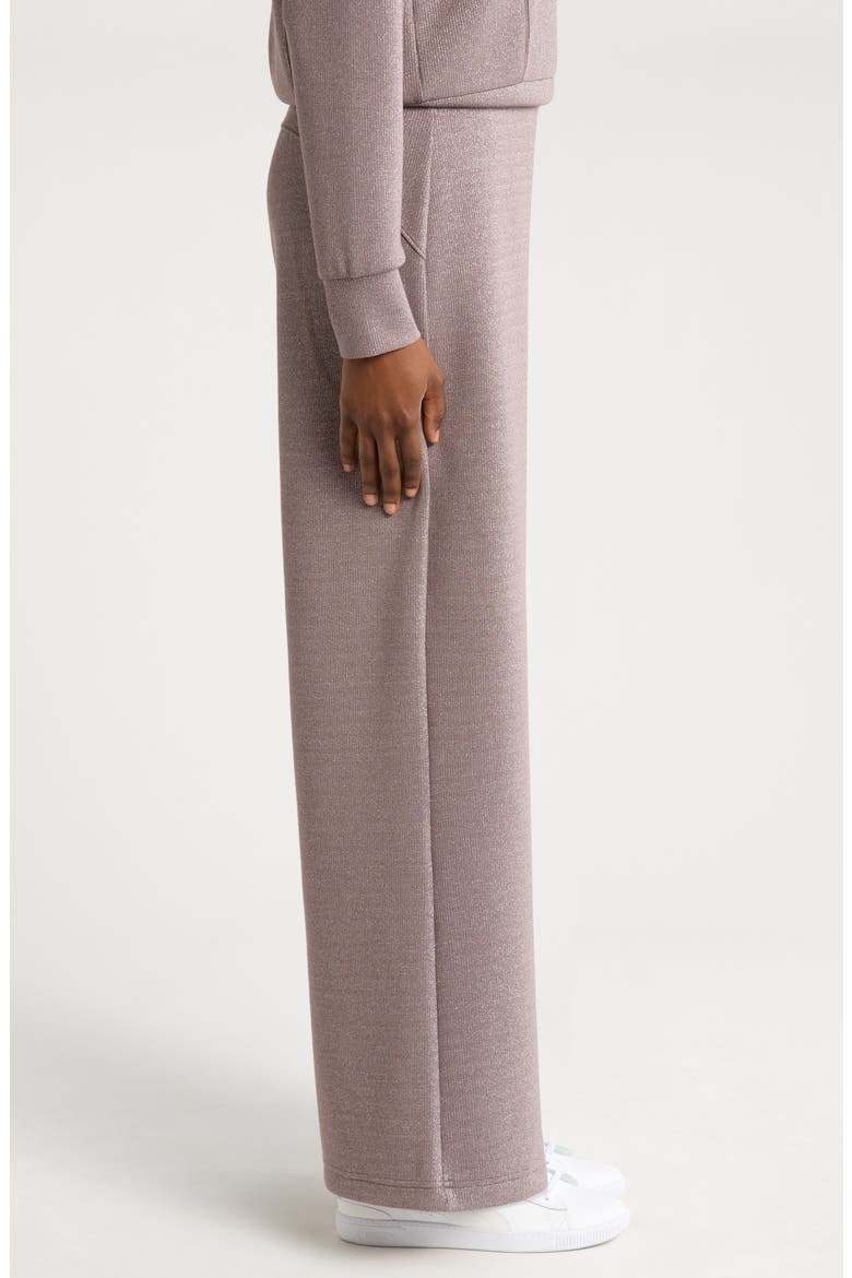 AirEssentials Shimmer Wide Leg Pants, Alternate, color, SMOKE SILVER