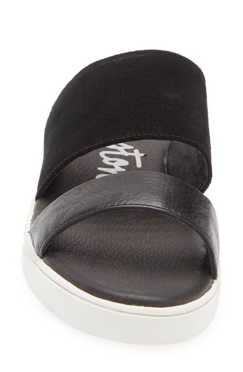 Blackstone Rl92 Slide Sandal In Black