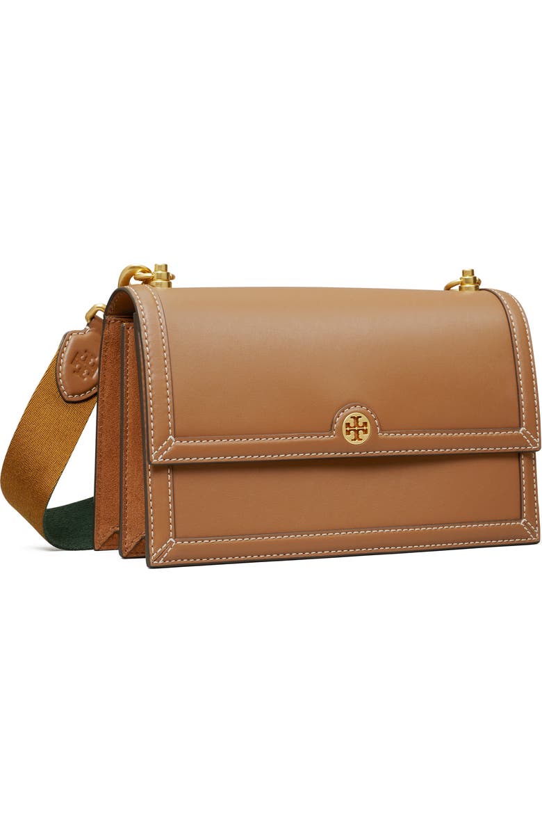Tory Burch T Monogram Leather Shoulder Bag, Alternate, color,