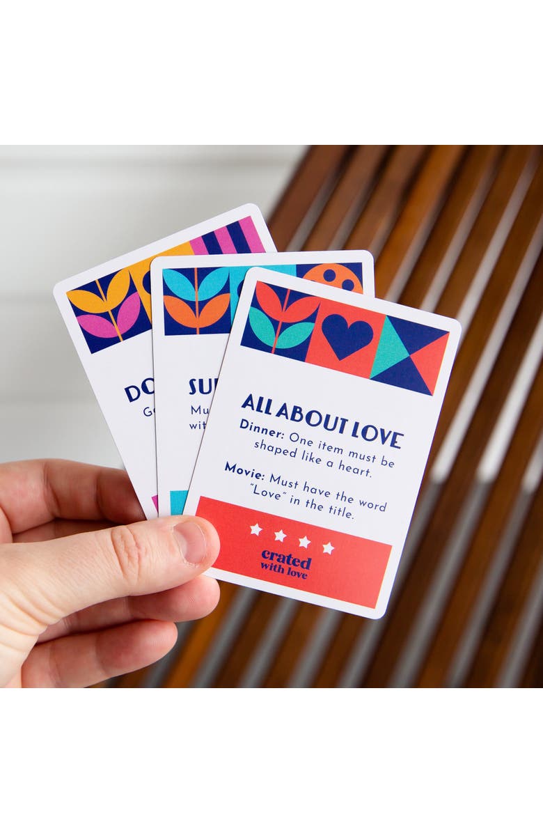 Crated with Love Mix It Up Date Night Generator, Date Night Cards, Alternate, color, Multicolored