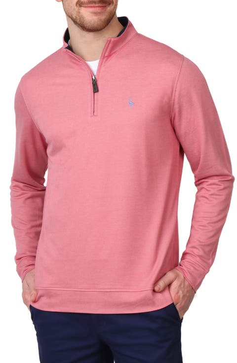 Modal Blend Quarter Zip Polo