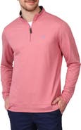 TailorByrd Modal Blend Quarter Zip Polo