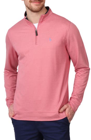 Tailorbyrd Modal Blend Quarter Zip Polo
