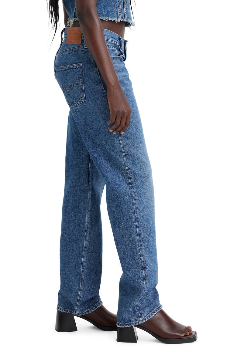 501® '90s Straight Leg Jeans, Alternate, color, NOT MY NEWS CHANNEL