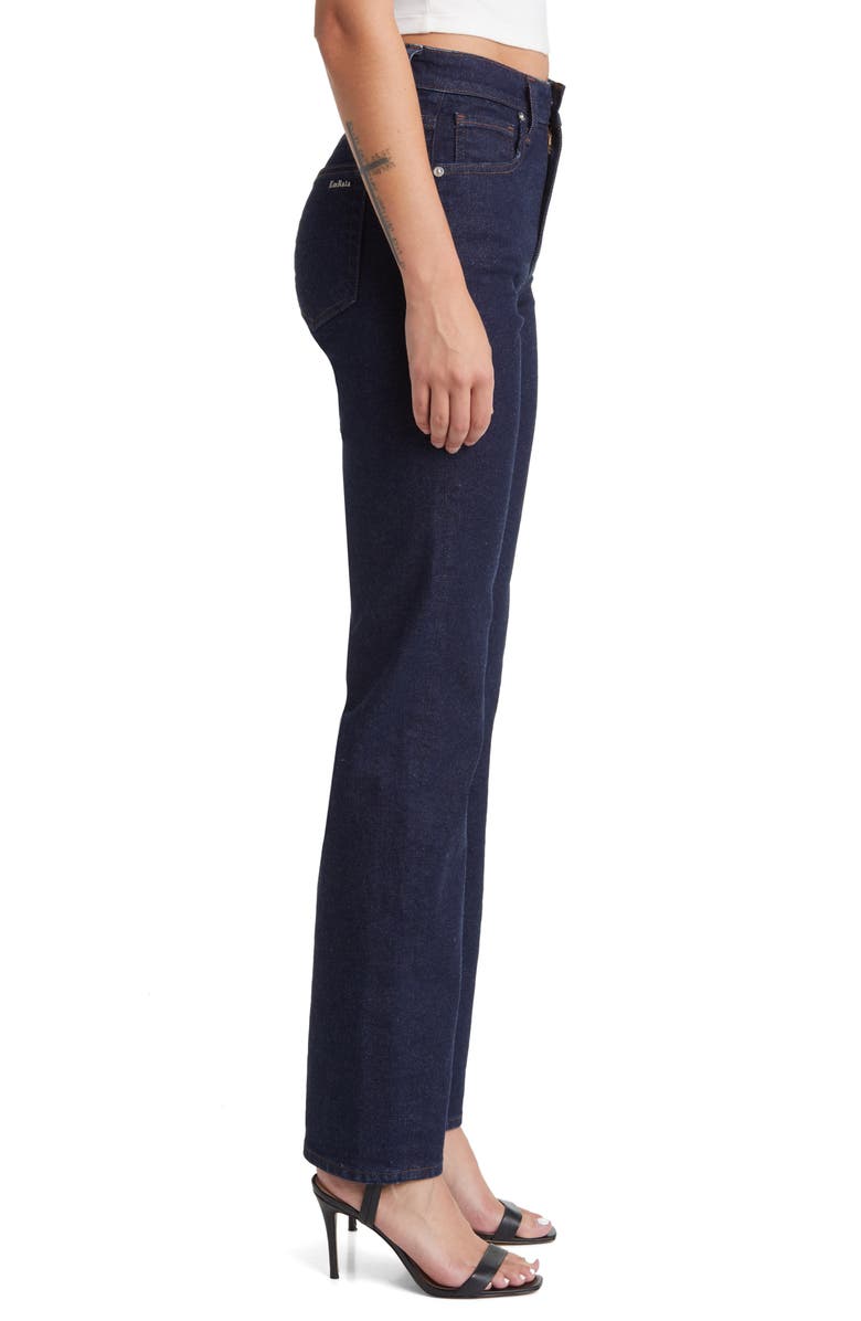 AG x EmRata Alexxis High Waist Straight Leg Jeans, Alternate, color,