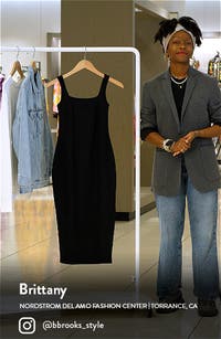 Icon Space Dye Midi Dress