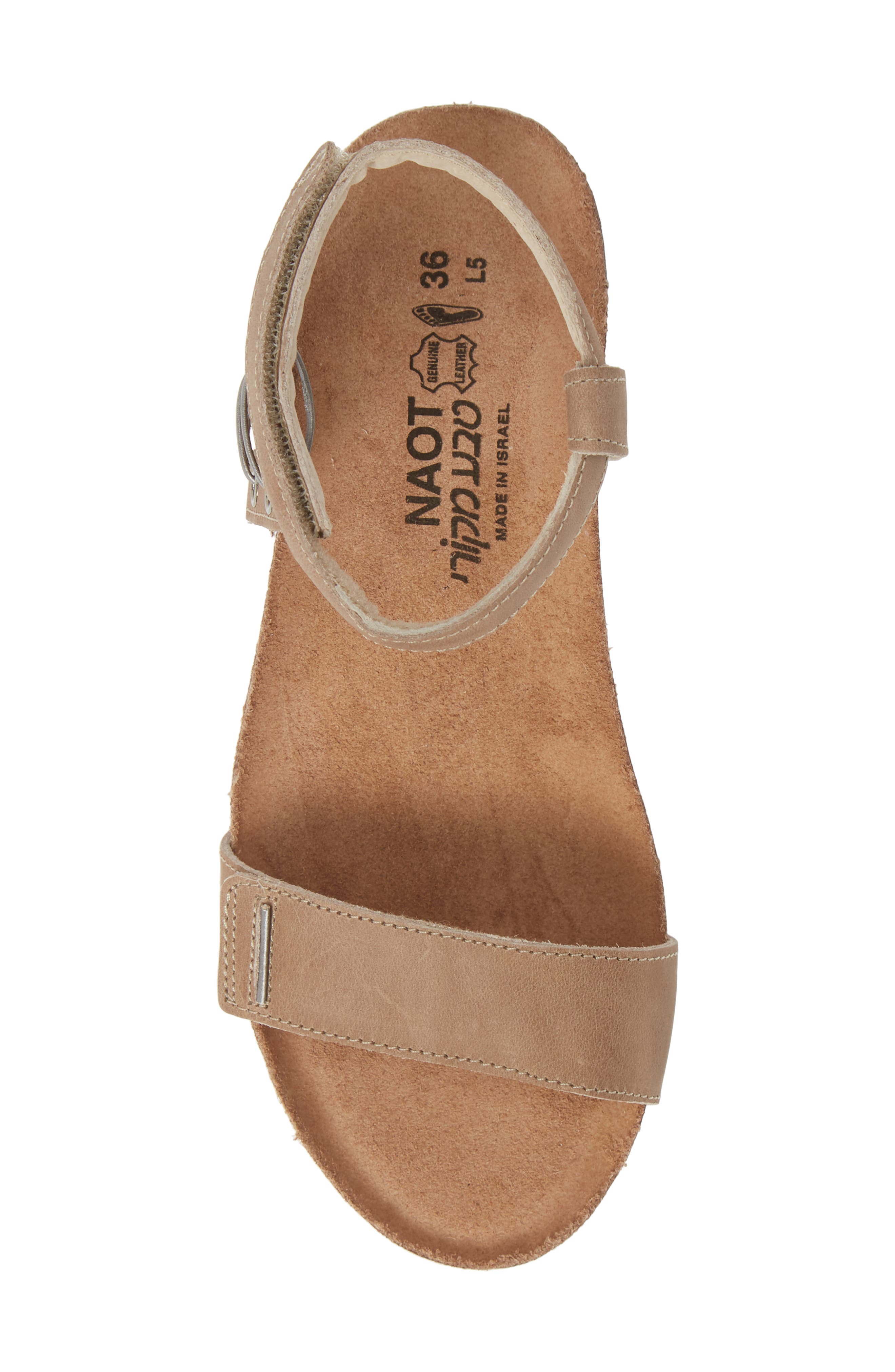 Wizard Sandal, Alternate, color, KHAKI BEIGE/ SILVER