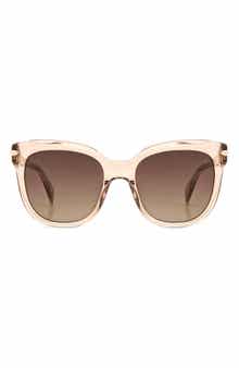 rag & bone 55mm Rectangular Sunglasses