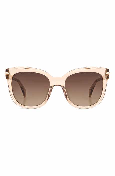 rag & bone 55mm Rectangular Sunglasses