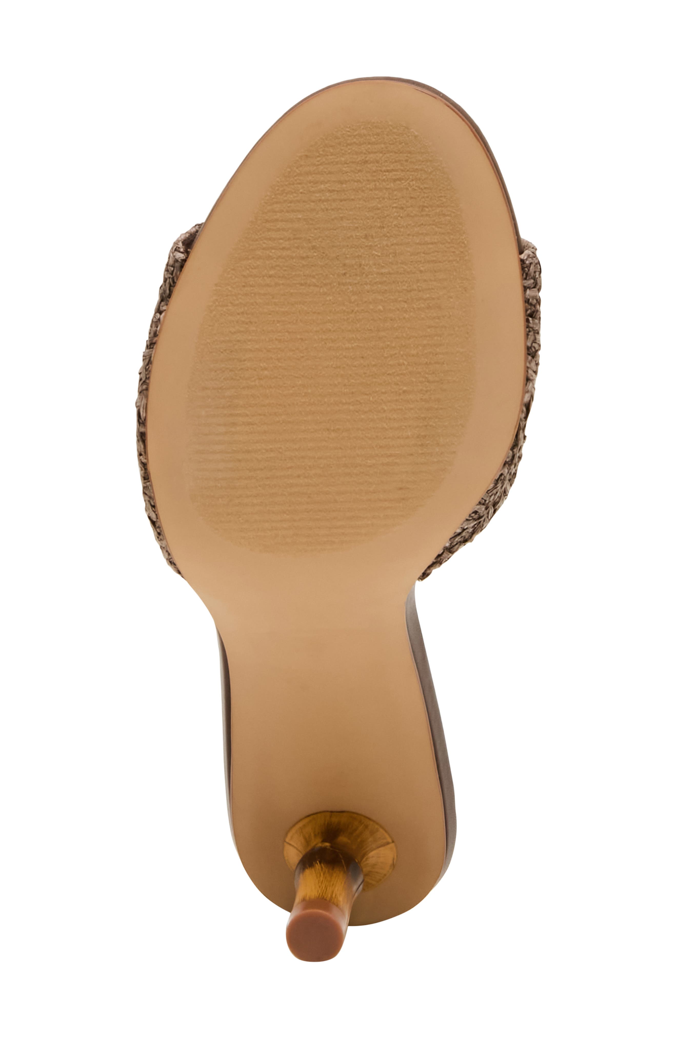 Steve Madden Kahlea Raffia Sandal, Alternate, color, Brown Raffia