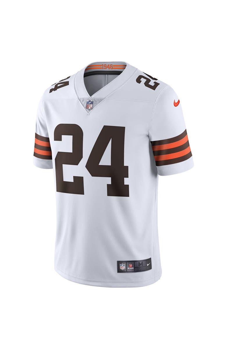Nike Men's Nike Nick Chubb White Cleveland Browns Vapor Limited Jersey, Alternate, color, 