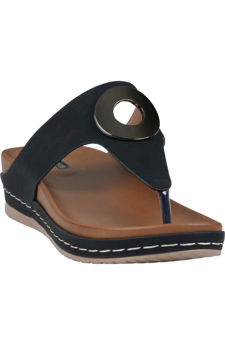 GC SHOES Seli Comfort Slide Sandal, Main, color, Black
