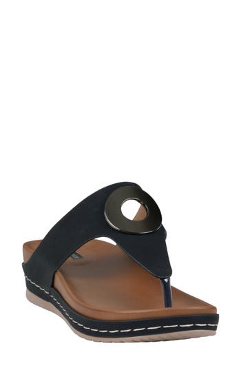 Gc Shoes Seli Comfort Slide Sandal In Black