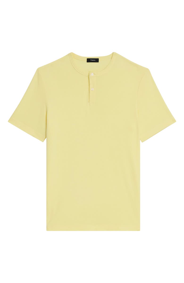 Theory Gaskell Solid Henley, Alternate, color, Citrus