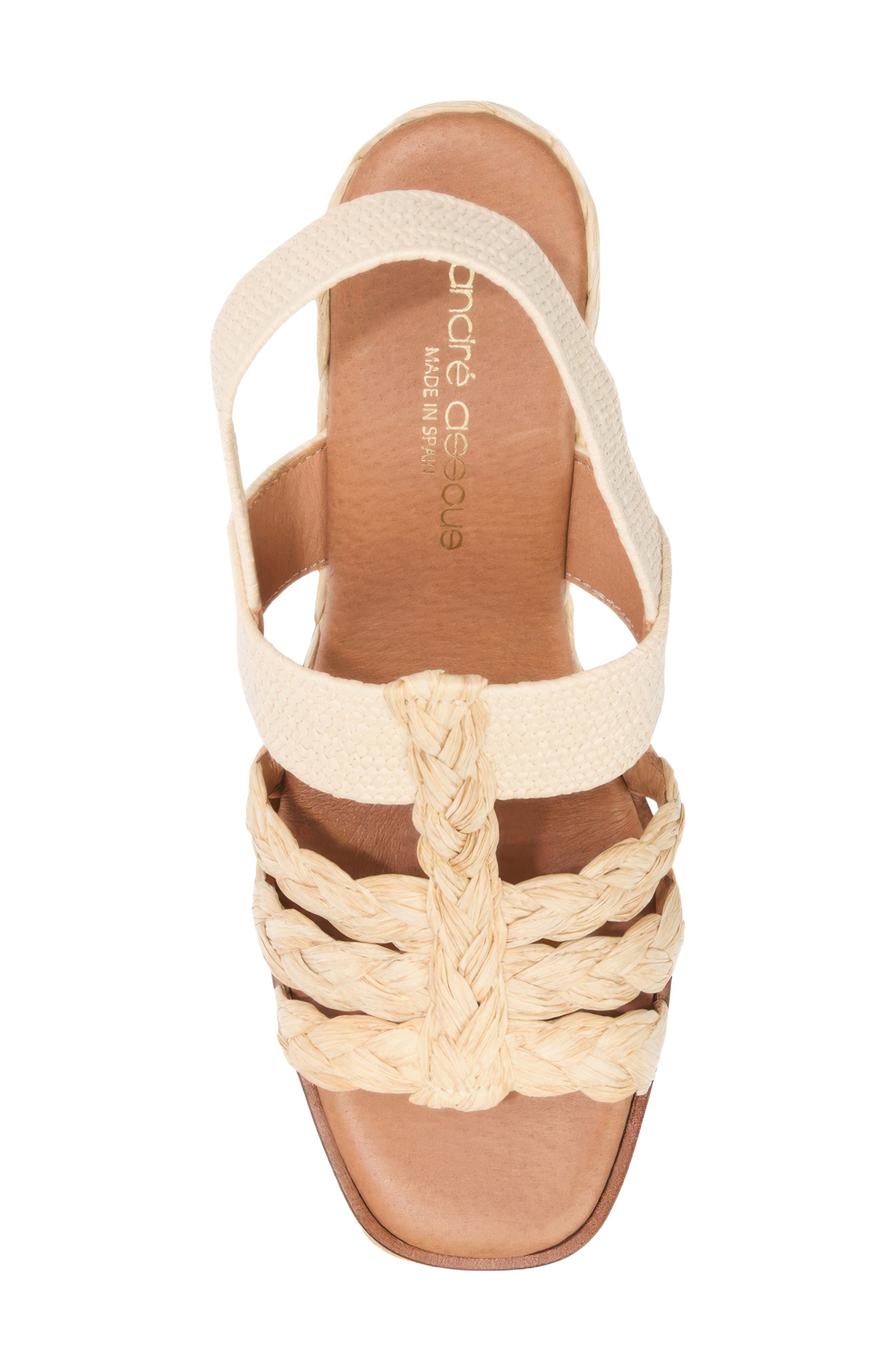 André Assous Maria Wedge Sandal, Alternate, color, 