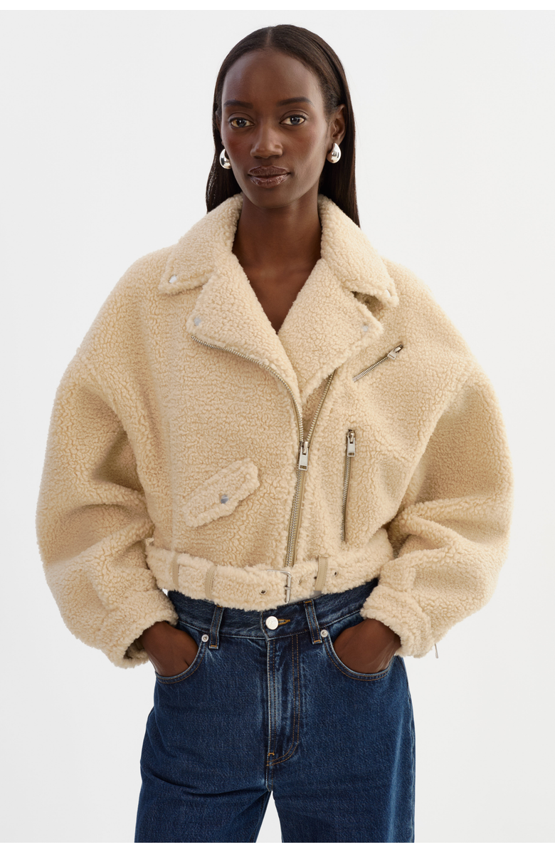 LAMARQUE Brina | Biker Jacket, Main, color, Beige