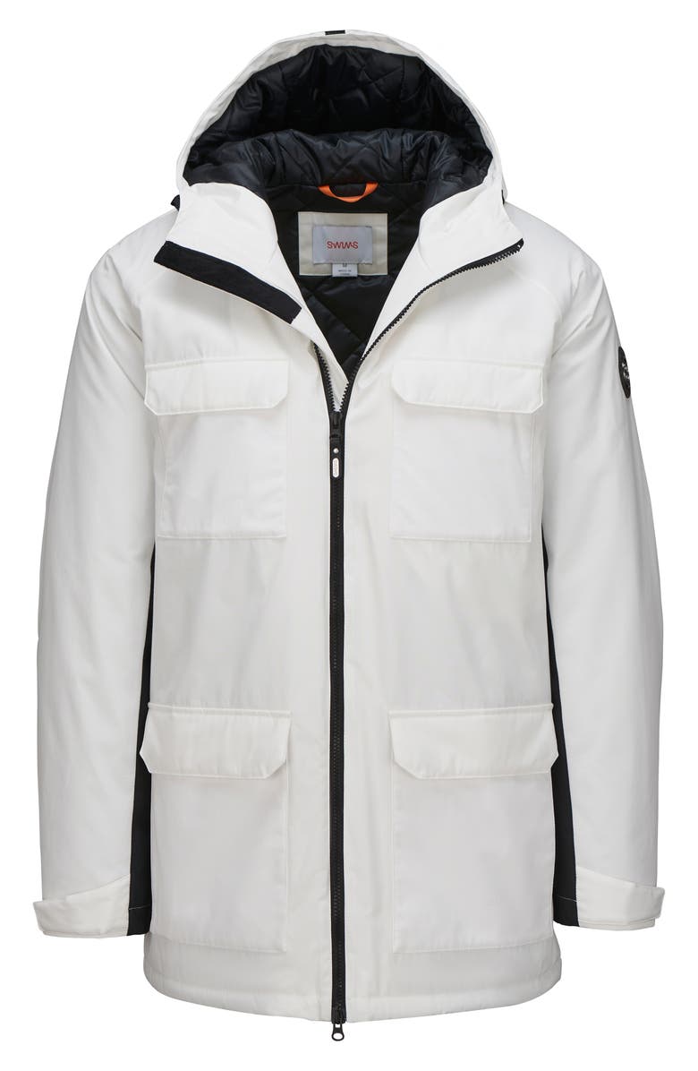 Swims Laax Waterproof Jacket, Alternate, color, White