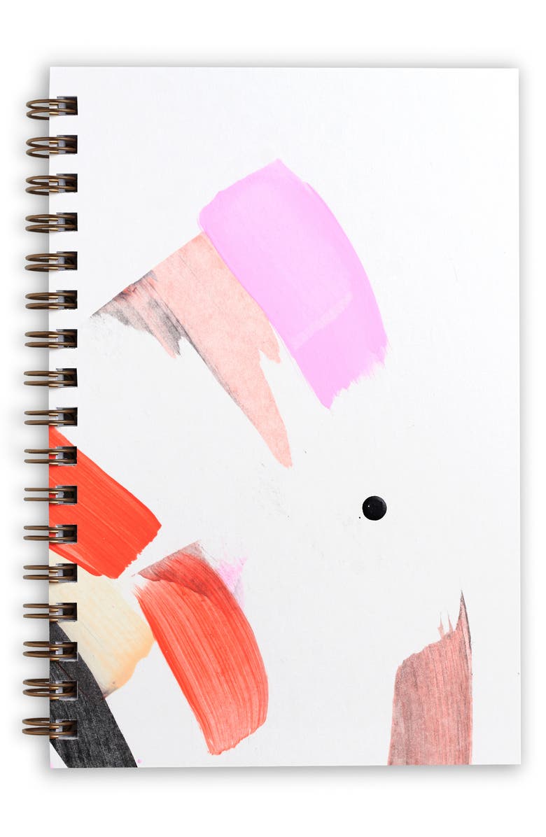 Moglea Hand Painted Notebook, Alternate, color,