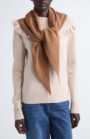 Chloé Iconic Wool Triangle Scarf