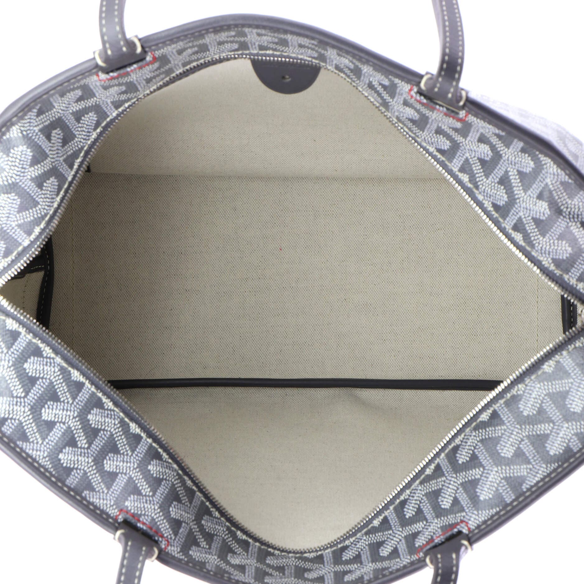 Pre-Owned Goyard Artois Tote Coated Canvas PM, Alternate, color, Gray