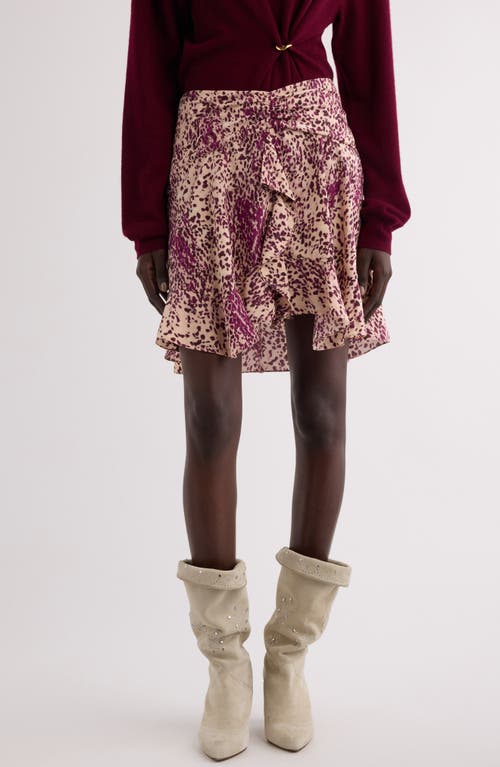 Isabel Marant Ozany Stretch Silk Miniskirt
