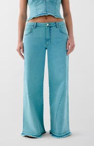 Scalpers Culotte Ques Denim Pant