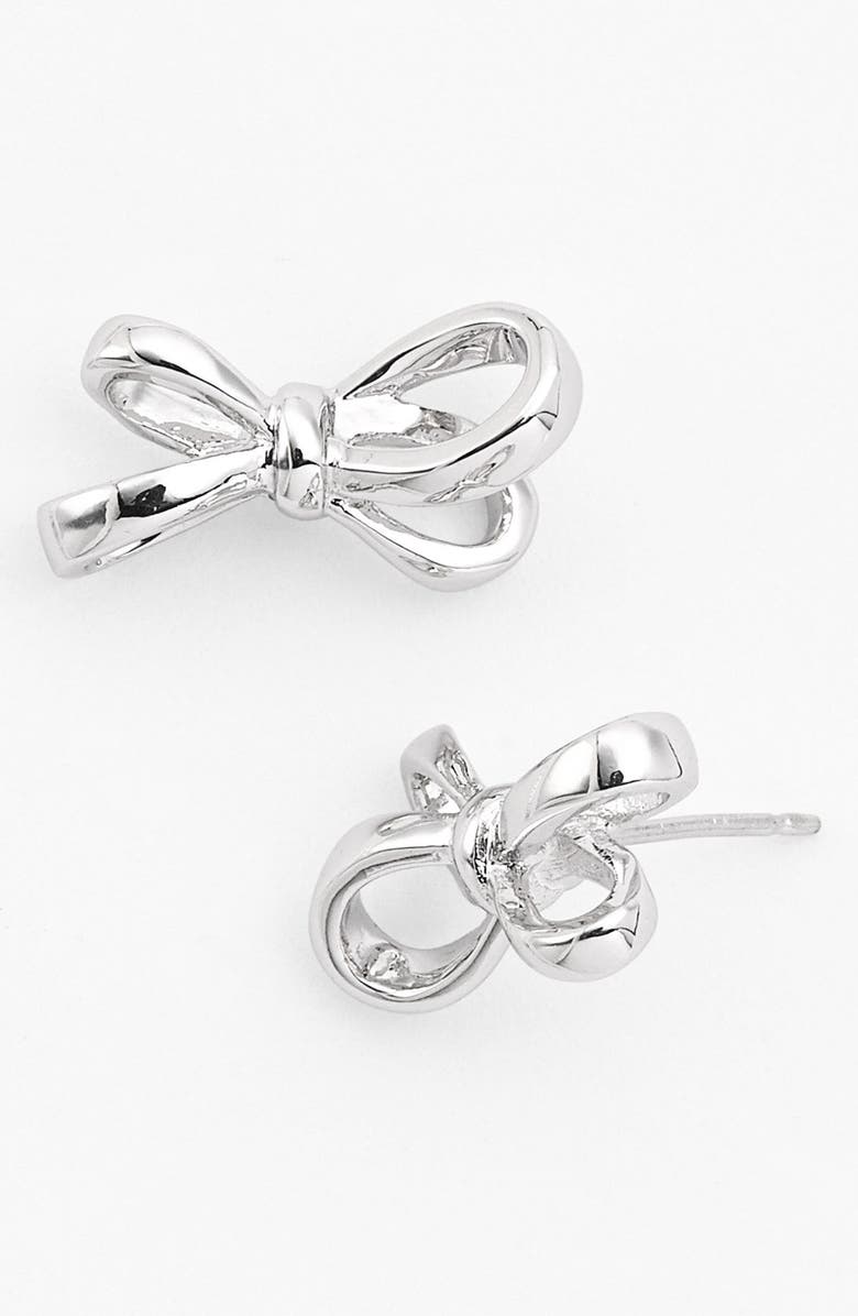 Kate Spade New York 'tied up' bow stud earrings, Main, color,