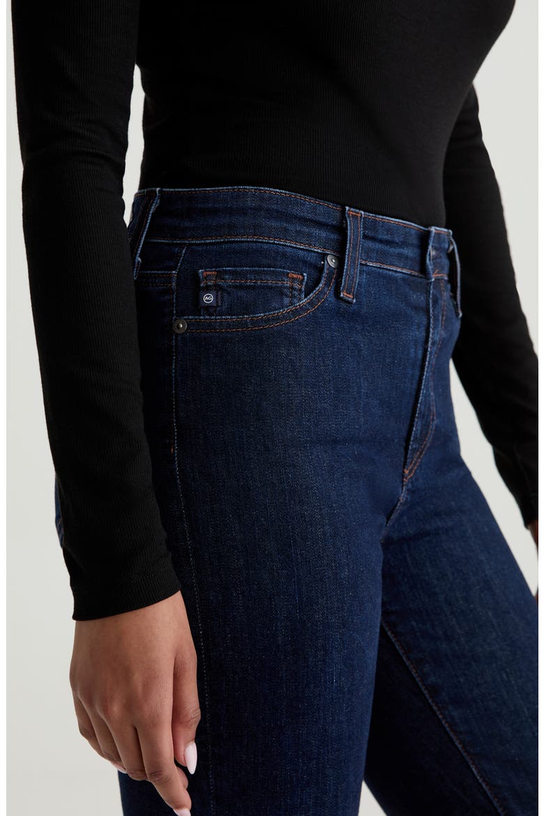 Mari Extended Slim Straight Leg Jeans, Alternate, color, MODERN INDIGO