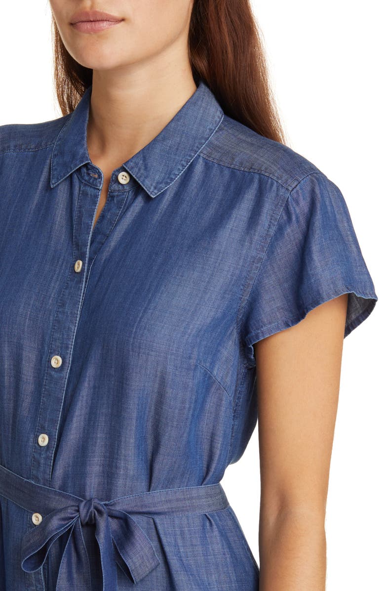 Tommy Bahama Mission Beach Indigo Midi Shirtdress, Alternate, color,