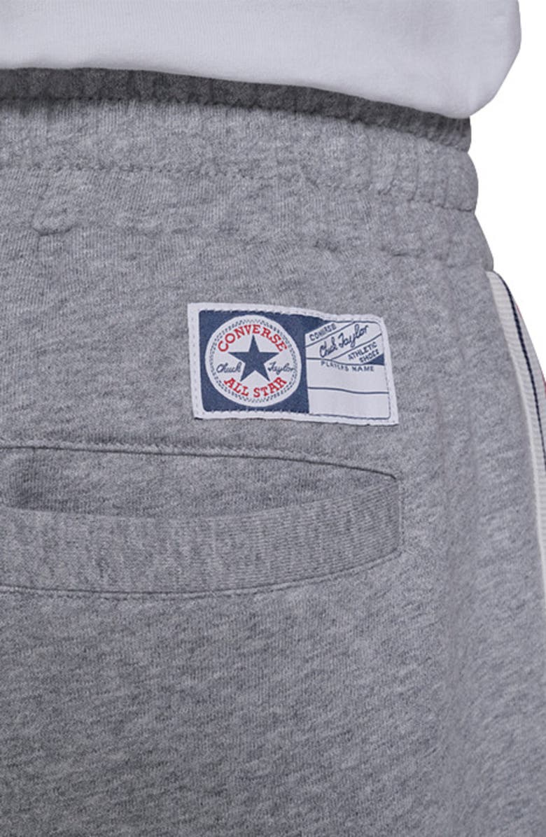 Converse Chuck Taylor Sweatshort, Alternate, color, Vintage Grey Heather
