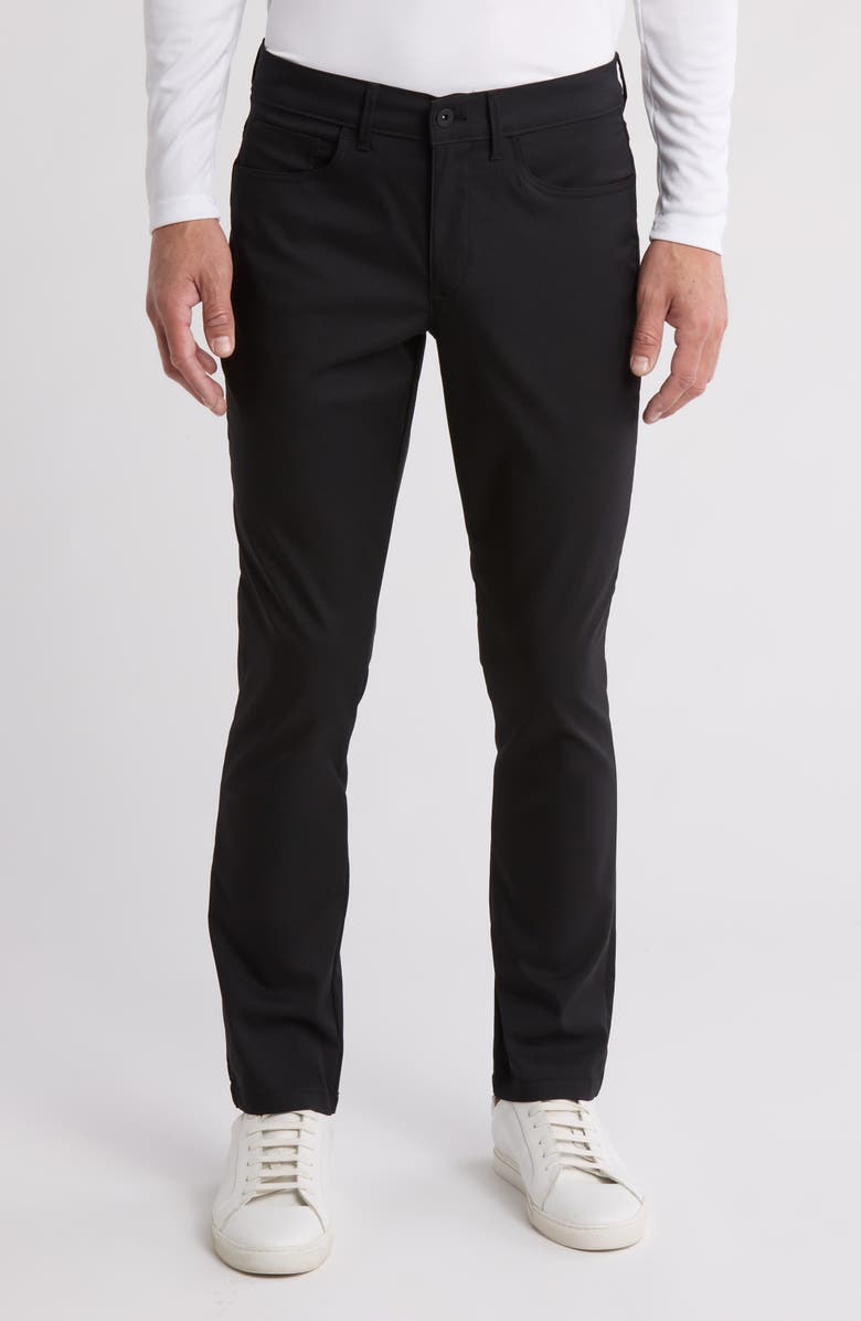 Calvin Klein Hi-Stretch Tech 5-Pocket Slim Pants, Main, color, 