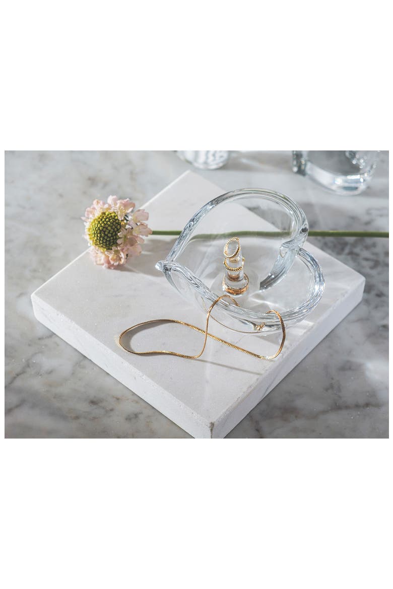 Heart Crystal Ring Holder, Alternate, color, CLEAR
