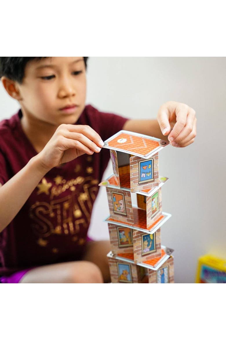 Rhino Hero Stacking Cards Game, Alternate, color, Multi