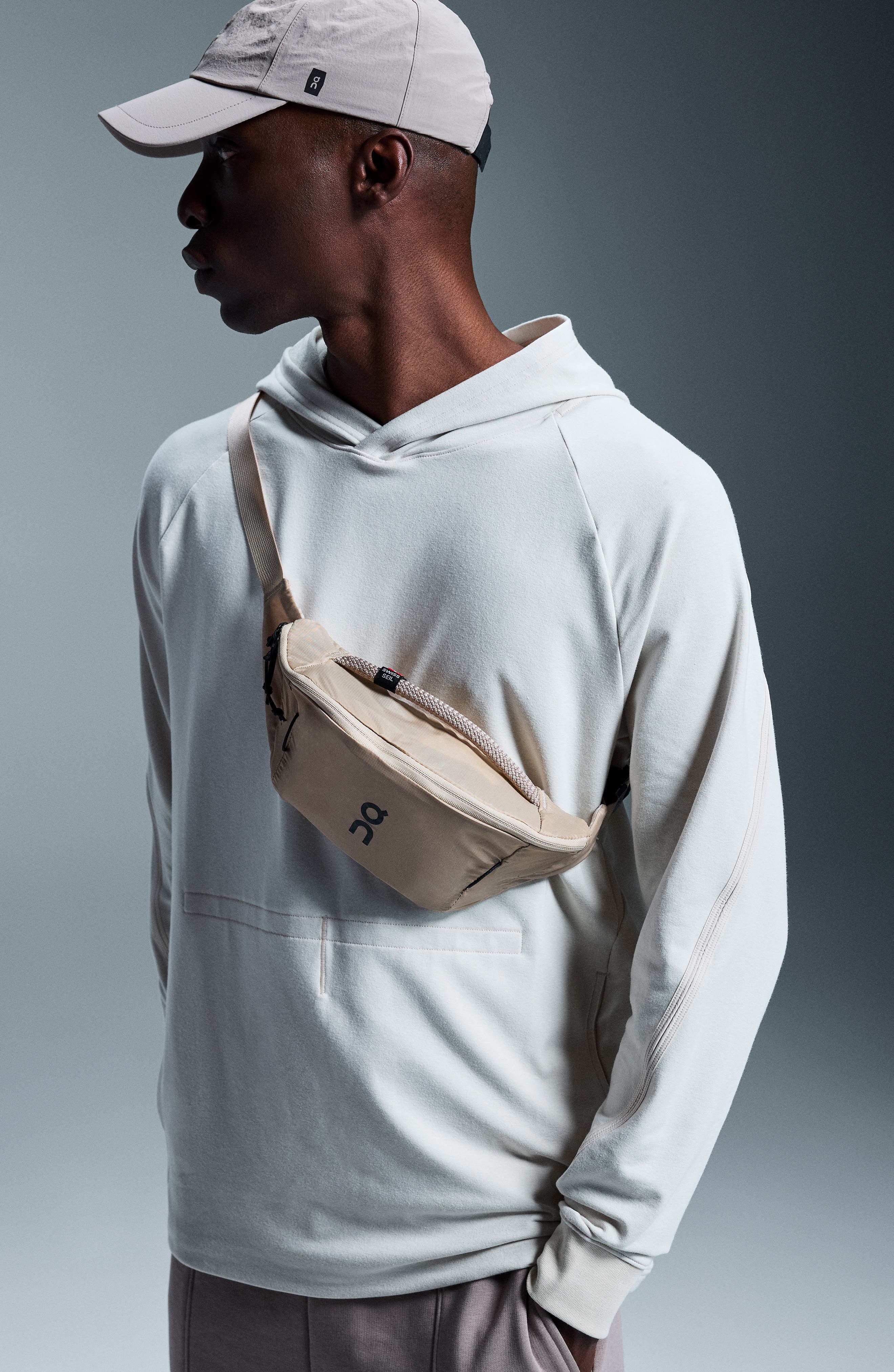 Nylon Ripstop Belt Bag, Alternate, color, SAND