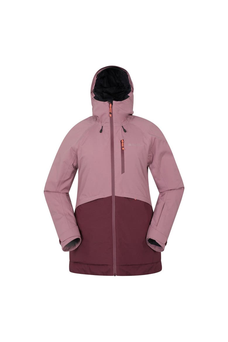 Alpine Waterproof Padded Ski Jacket, Main, color, Dusky Purple