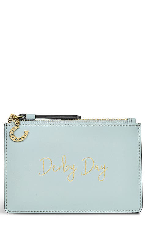 Kentucky Derby Zip Wallet