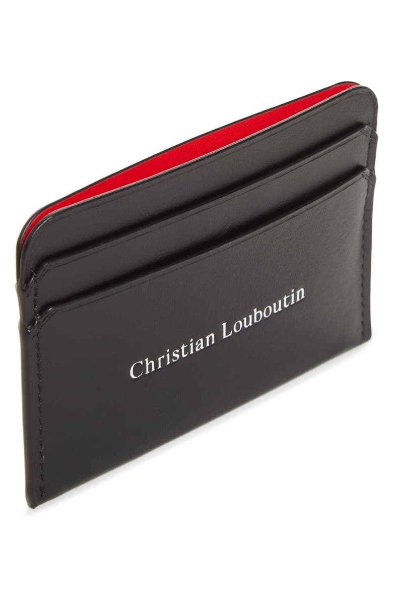 Canopy Leather Card Holder, Alternate, color, BK01 - BLACK