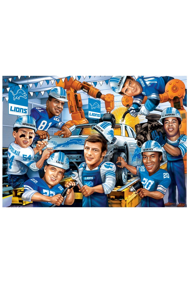 Detroit Lions 500 Piece Puzzle, Alternate, color, Multicolor