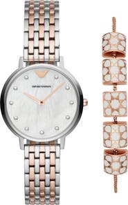 Emporio Armani Bracelet Watch Set
