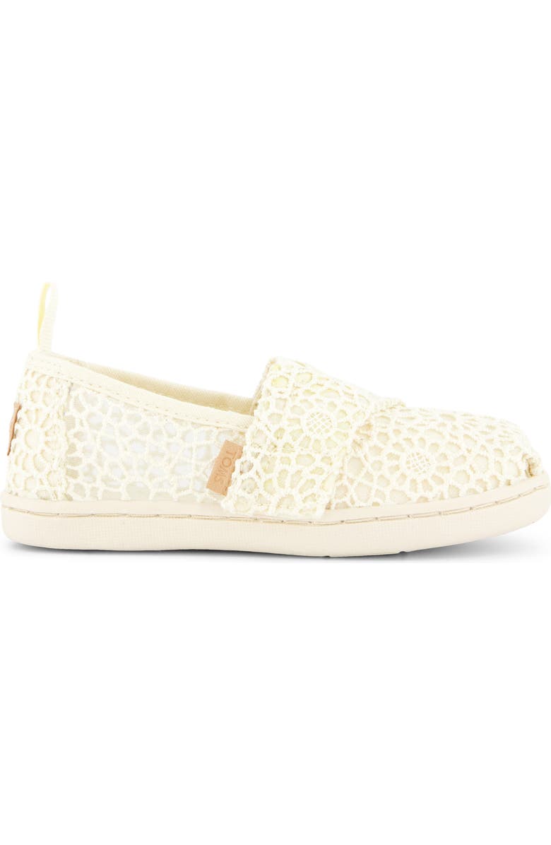 TOMS Kids' Alpargata Slip-On Sneaker, Alternate, color, Natural